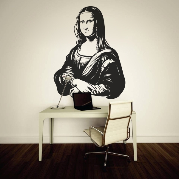 Vinilo decorativo La Gioconda