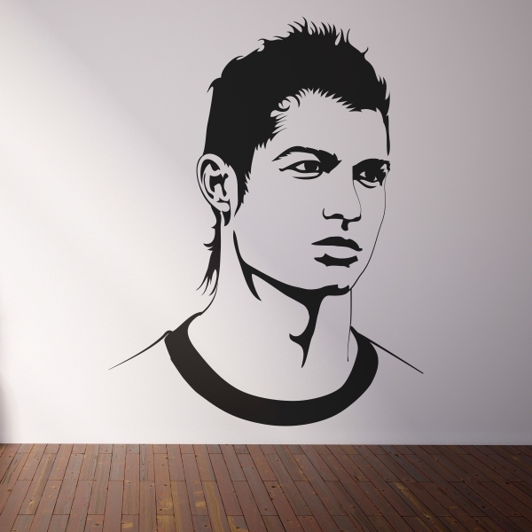 4959.jpg Vinilo decorativo Cristiano Ronaldo II