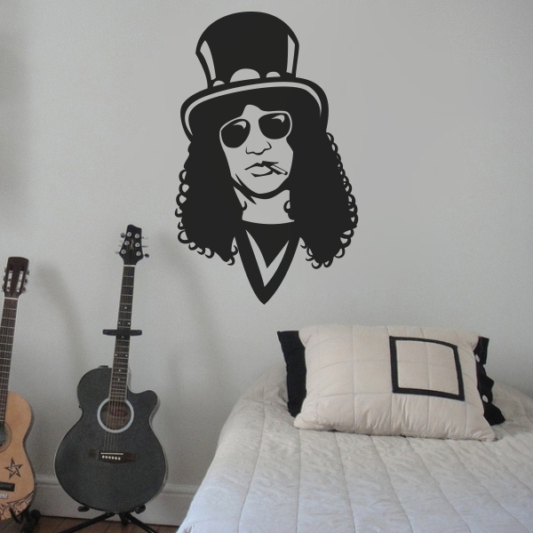 Vinilo decorativo Saul Hudson (SLASH)