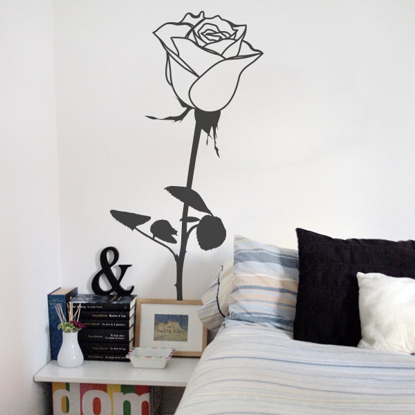 Vinilo decorativo rose II