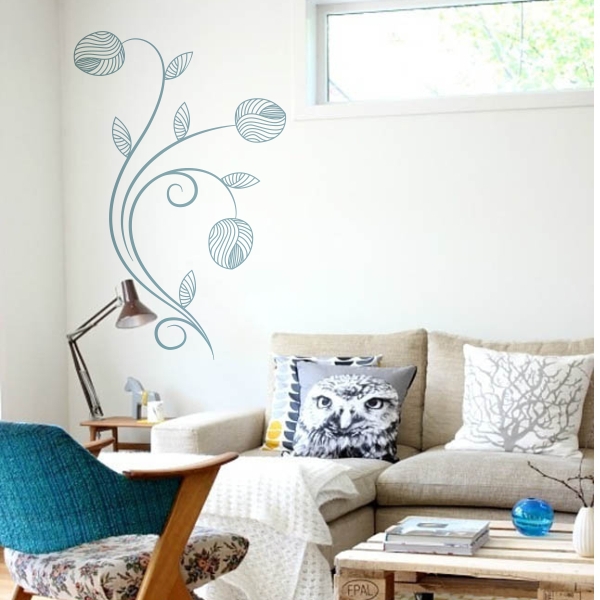 Vinilo decorativo curly