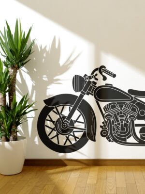 5037.jpg Vinilo decorativo motorbike