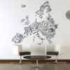 5041.jpg Vinilo decorativo mapa de europa países