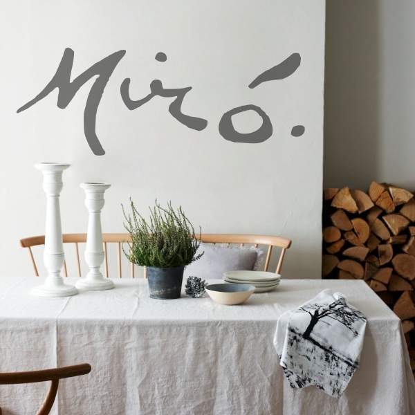 5053.jpg Vinilo decorativo Miró