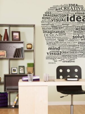 Vinilo decorativo Think