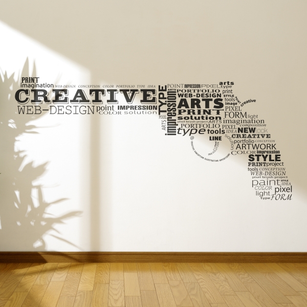 5061.jpg Vinilo decorativo shot words