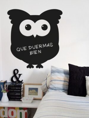 5065.jpg Vinilo pizarra buho