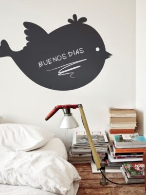 5075.jpg Vinilo pizarra bird