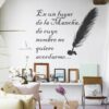 Vinilo decorativo Un lugar de la Mancha