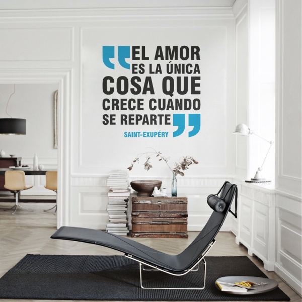 Vinilo decorativo Saint-Exupéry