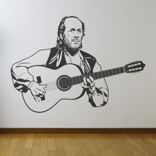 5127.jpg Vinilo decorativo Paco de Lucía