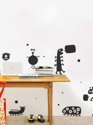 Vinilo infantil kit monstruos II