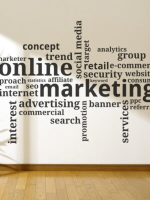 Vinilo decorativo online marketing