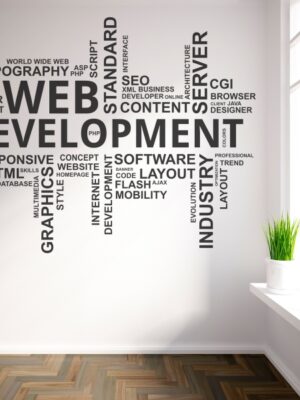 Vinilo decorativo diseño web II