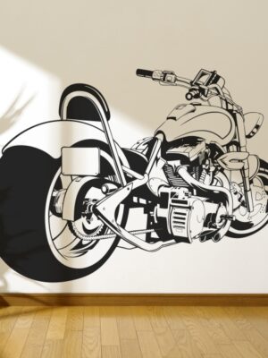 Vinilo decorativo Custom motorbike