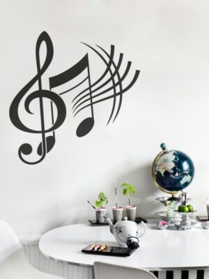 5165.jpg Vinilo decorativo notas musicales