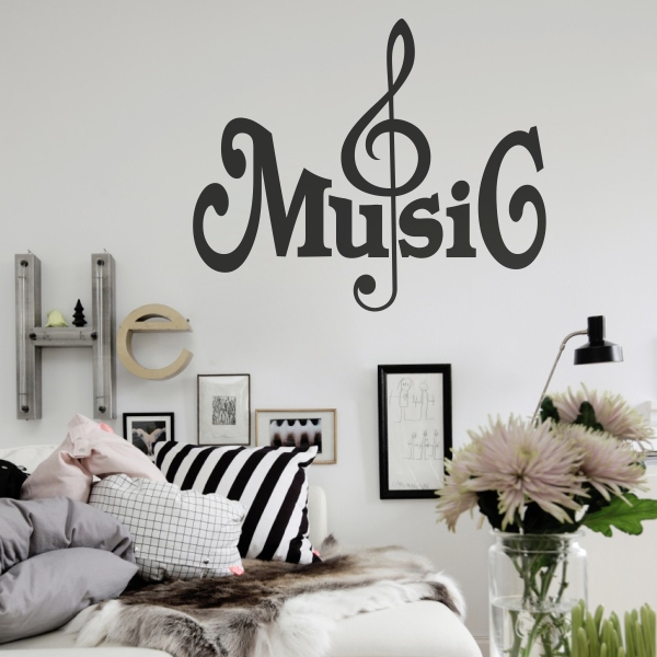 Vinilo decorativo Music II