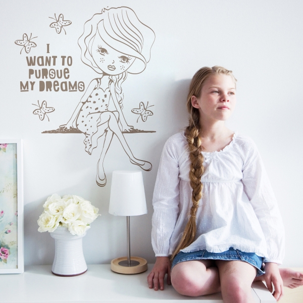 Vinilo infantil Pursue Dreams