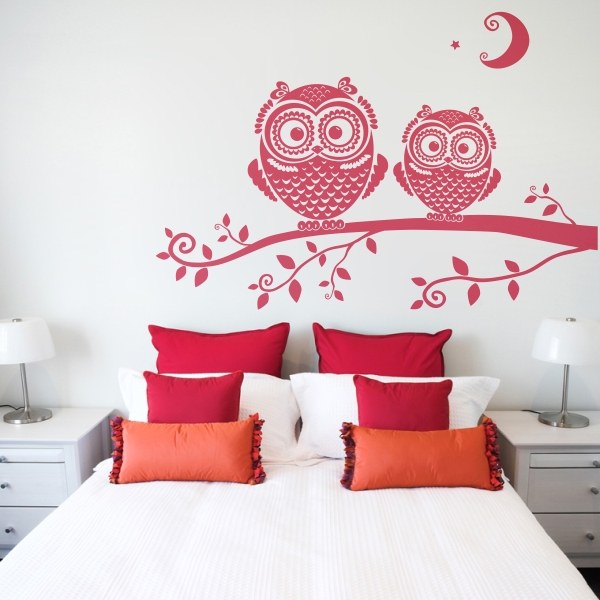 5181.jpg Vinilo decorativo buhos en rama III