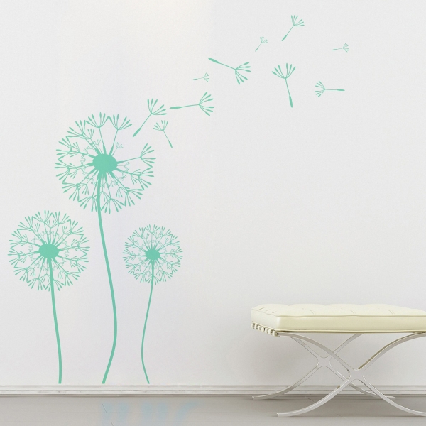 Vinilo decorativo diente de león II