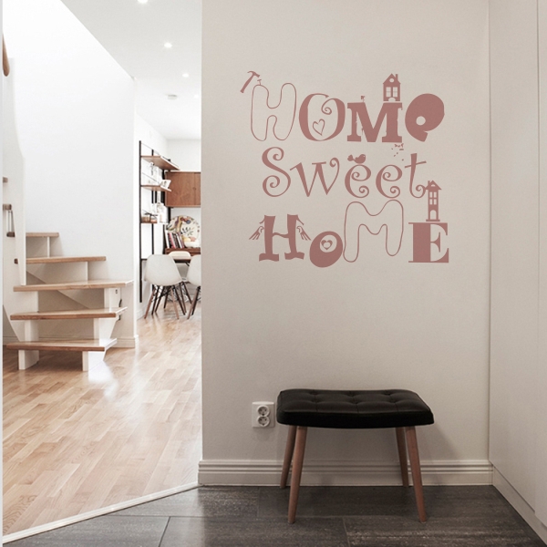 Vinilo decorativo Home sweet home V