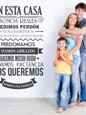 Vinilo decorativo Familia II
