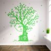Vinilo infantil árbol casa