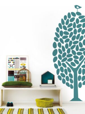 Vinilo decorativo tree bird