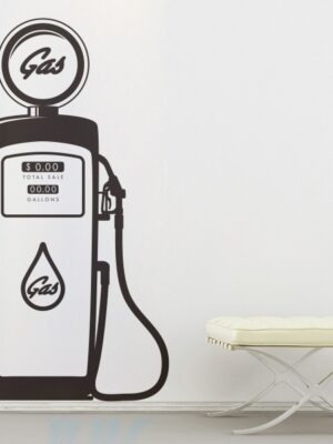 Vinilo decorativo gas station