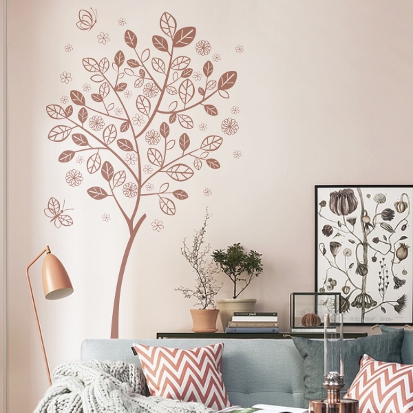 Vinilo decorativo beauty tree
