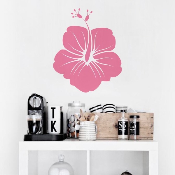 Vinilo decorativo beauty flower