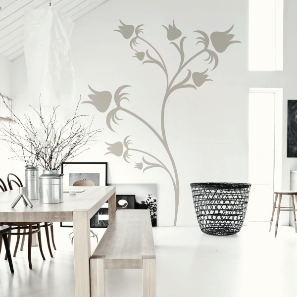 Vinilo decorativo beauty flower II