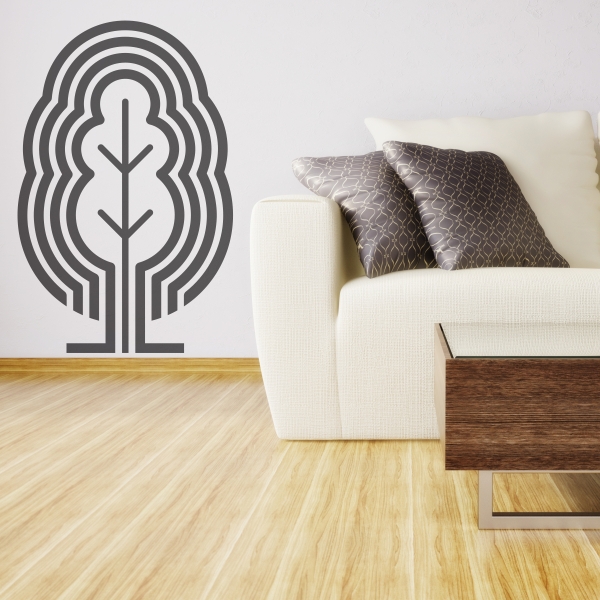 Vinilo decorativo design tree