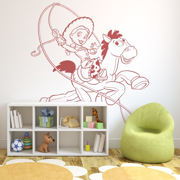 Vinilo infantil Jessie