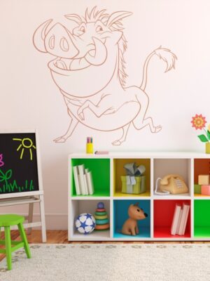 Vinilo infantil Pumba