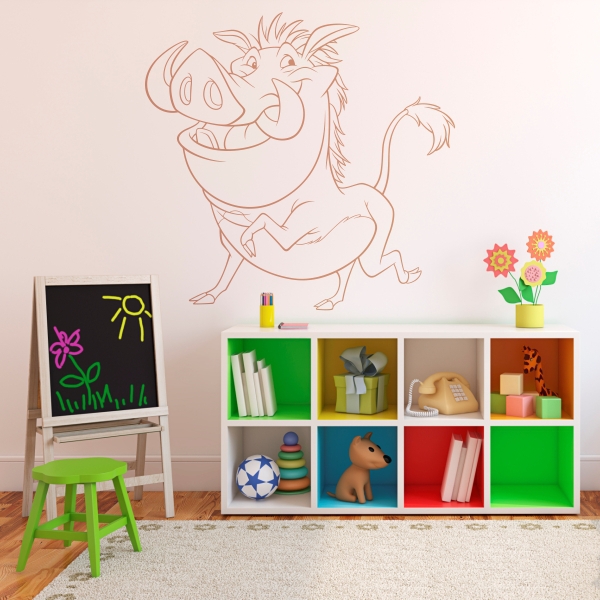 Vinilo infantil Pumba