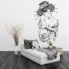 Vinilo decorativo Geisha