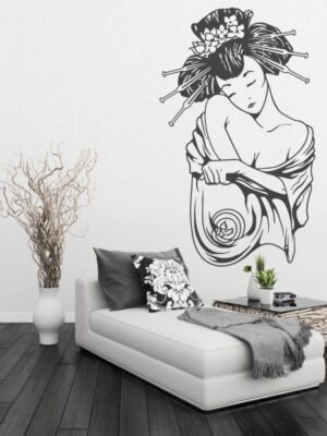 Vinilo decorativo Geisha