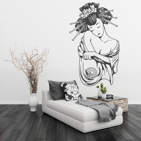 Vinilo decorativo Geisha
