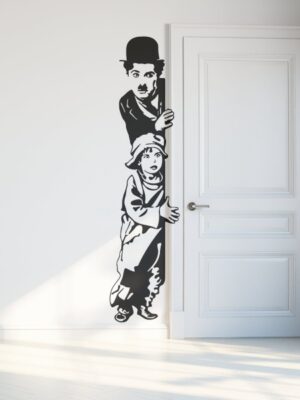 Vinilo decorativo Chaplin "The Kid"