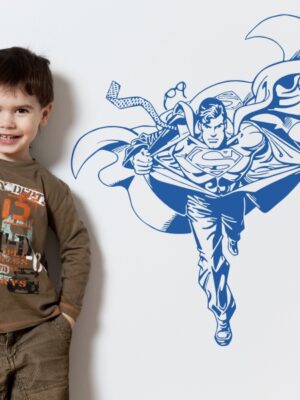 5377.jpg Vinilo infantil Superman