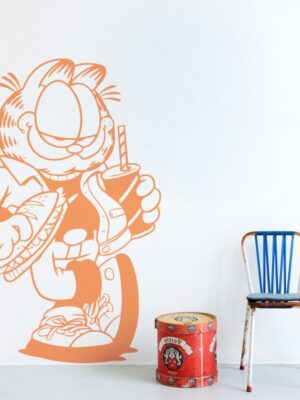Vinilo infantil Garfield