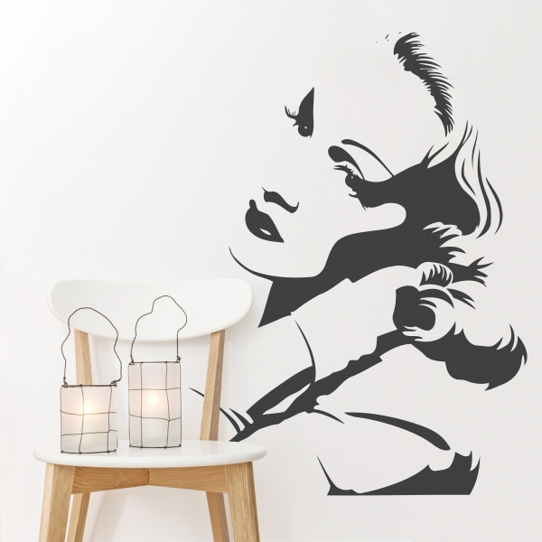 5391.jpg Vinilo decorativo Marlene Dietrich