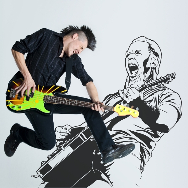 Vinilo decorativo James Hetfield