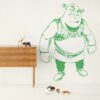 5413.jpg Vinilo infantil Shrek
