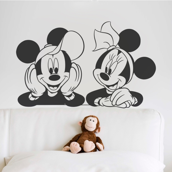 Vinilo infantil Mickey & Minnie II