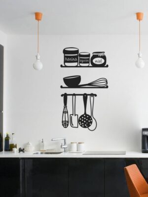 5427.jpg Vinilo decorativo baldas de cocina