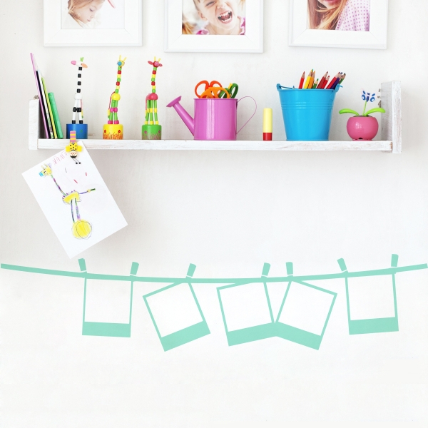 Vinilo decorativo fotos polaroid