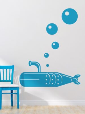 Vinilo infantil submarino