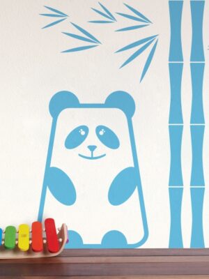 5449.jpg Vinilo infantil panda